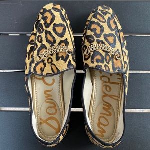 Sam Edelman Leopard Lorenzo Loafer Size 10
